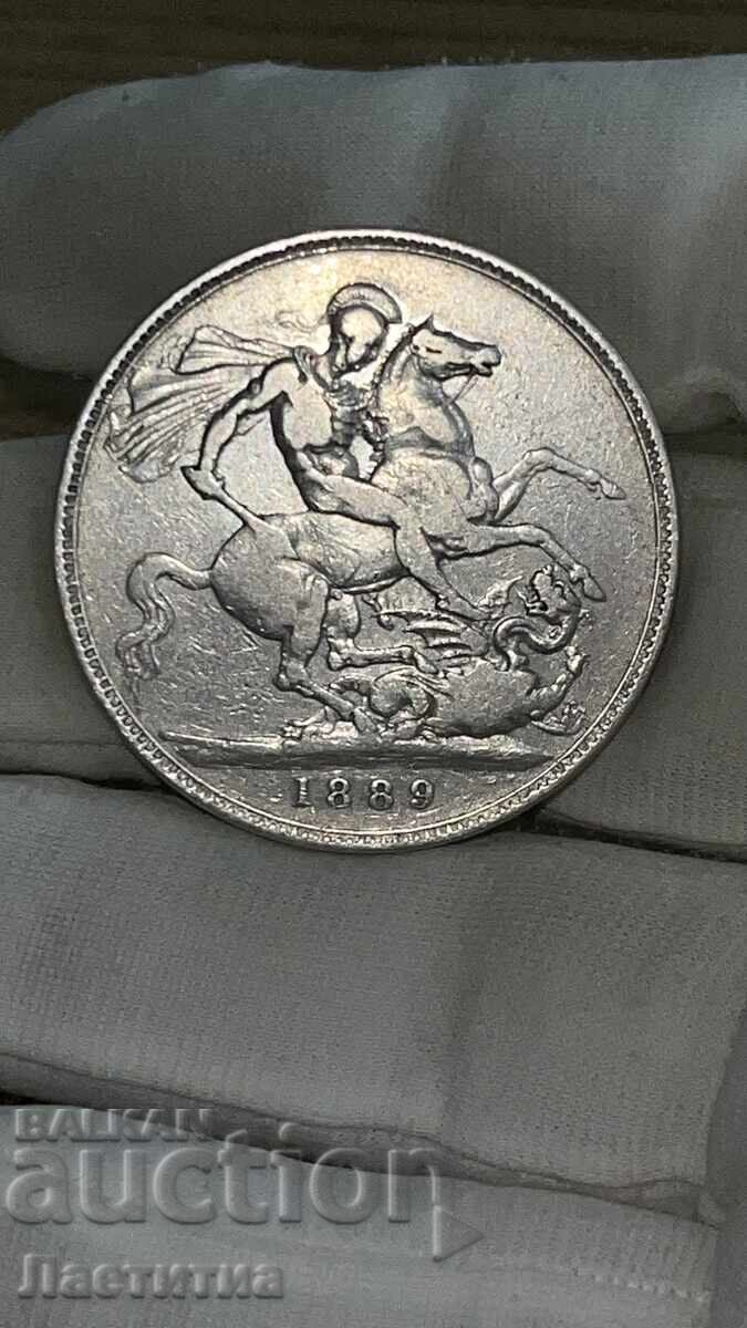 1 coroană 1889 argint cu preț 130.00 BGN | € 66.47 1 coroană 1889 argint cu preț 130.00 BGN | € 66.47