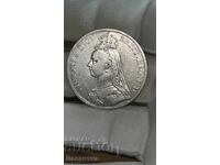 1 coroană 1889 argint