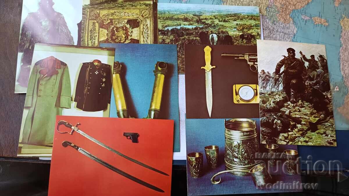 Τετράδιο με καρτ ποστάλ Βαλκανικός πόλεμος 1912 - 1913 1983 με τιμή 5.65 BGN | € 2.89