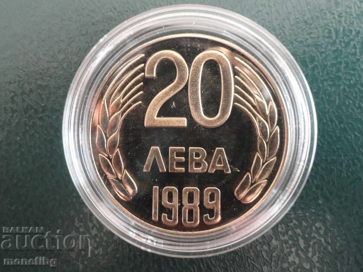 Bulgaria 1989 - 20 BGN
