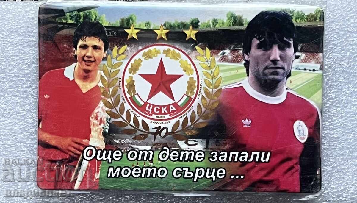 стар футболен магнит ФК ЦСКА СОФИЯ