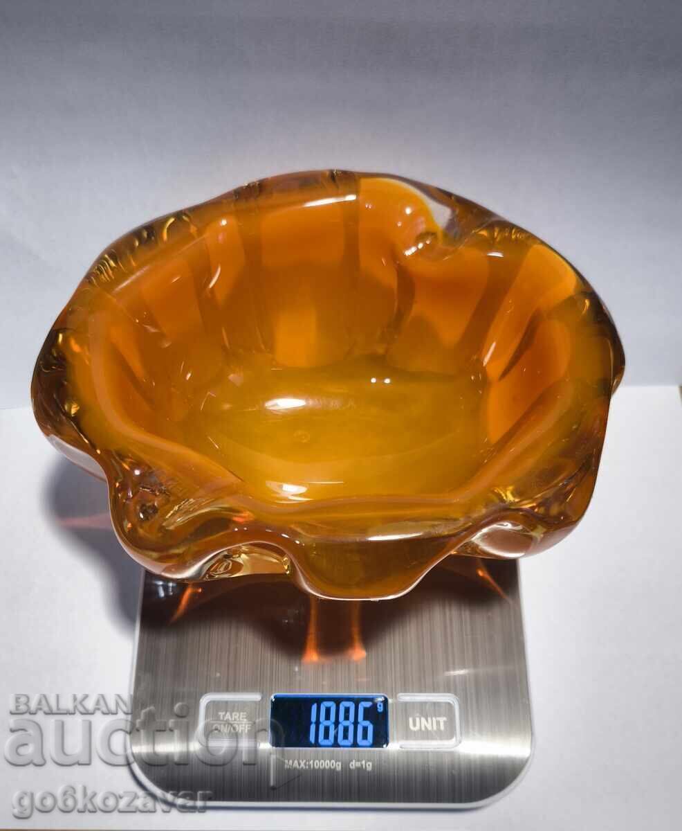 Livrarea Cenușar de lux pentru trabucuri - Murano, Italia 1970