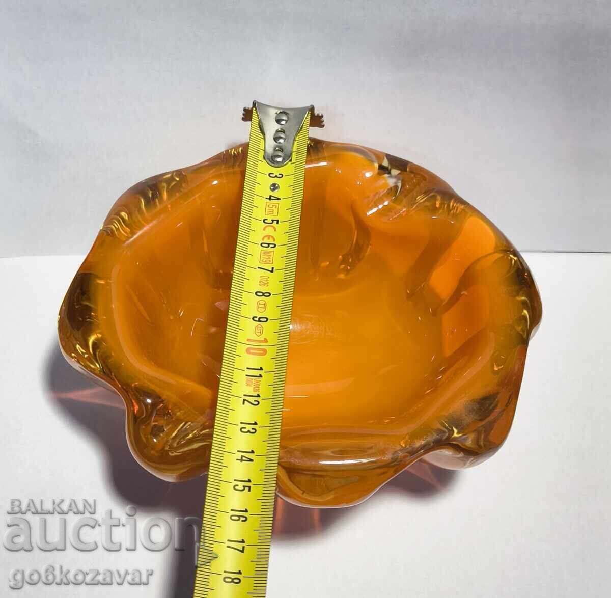 Cenușar de lux pentru trabucuri - Murano, Italia 1970 - 6