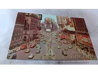 Carte poștală New York City Times Square 1961