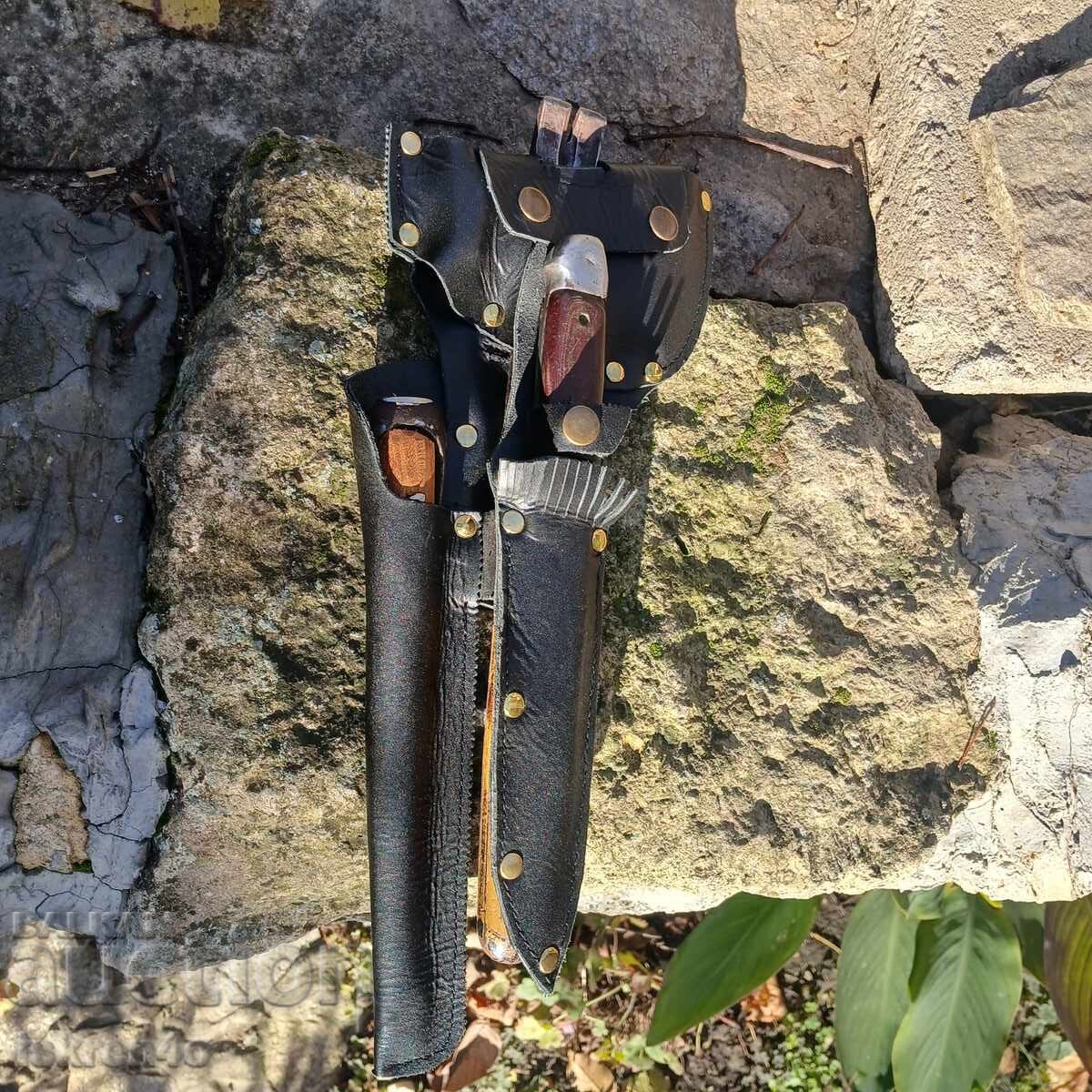 Knife for Duty, very functional Axe and Screwdriver