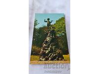 Cartolină poștală London Kensington Gardens Statuia Peter Pan