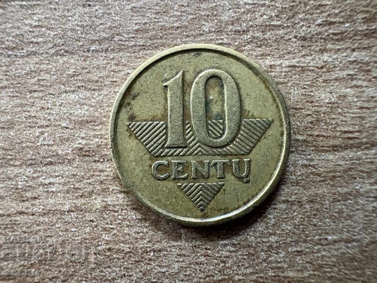 Λιθουανία - 10 Centas (1997)