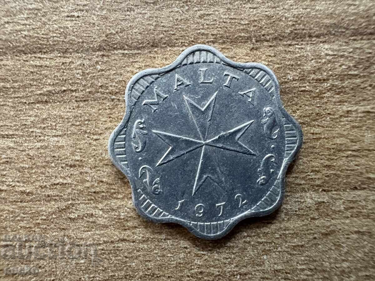 Малта - 2 мила (1972) с цена 0.76 лв. | € 0.39 Малта - 2 мила (1972) с цена 0.76 лв. | € 0.39