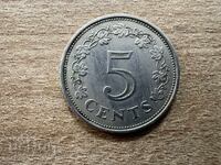 Malta - 5 cents (1972)