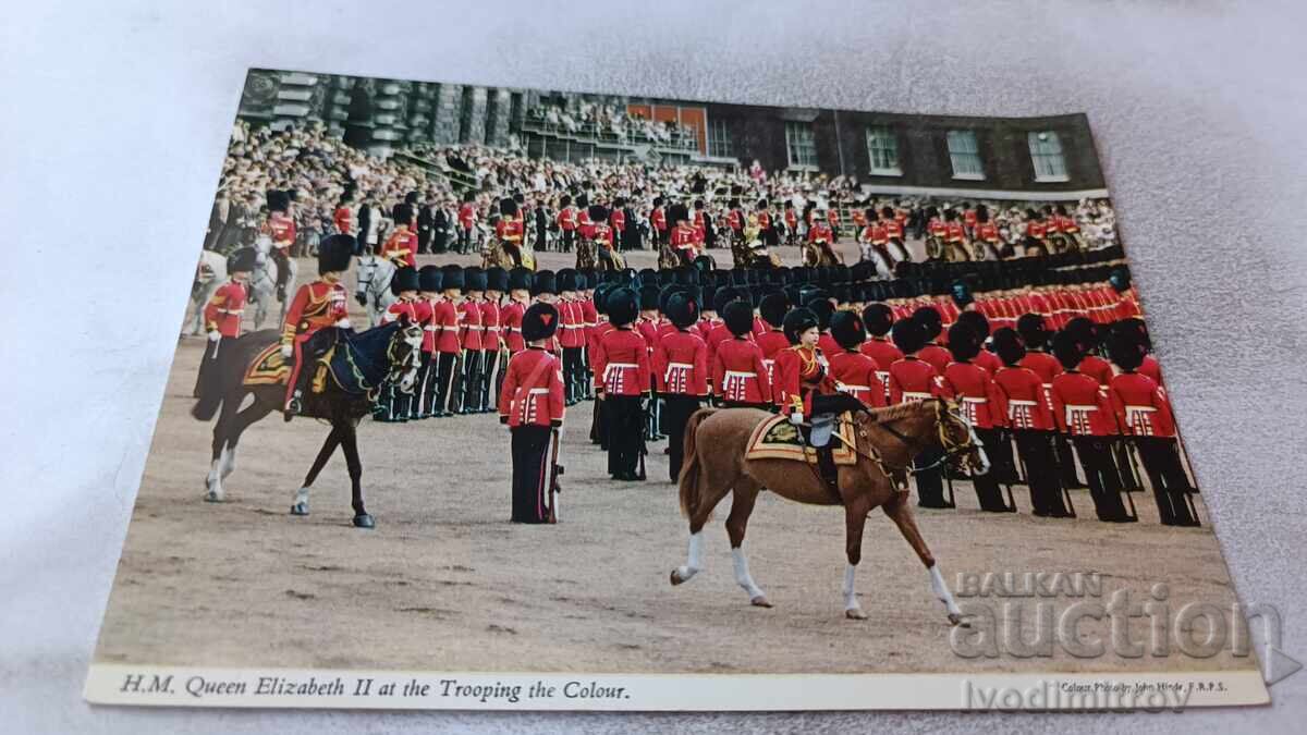 P K H.M. Regina Elisabeta II la Trooping the Colour P K H.M. Regina Elisabeta II la Trooping the Colour