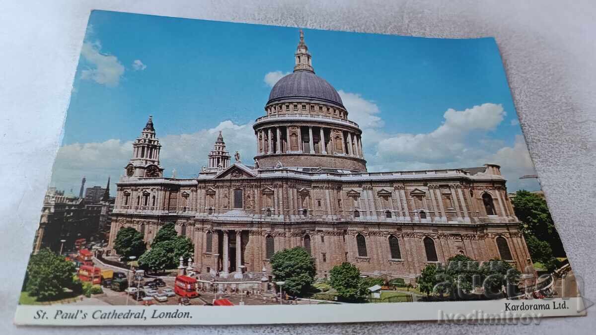 Postcard London St. Paul's Cathedral Postcard London St. Paul's Cathedral