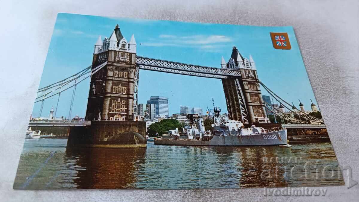Postcard London Tower Bridge