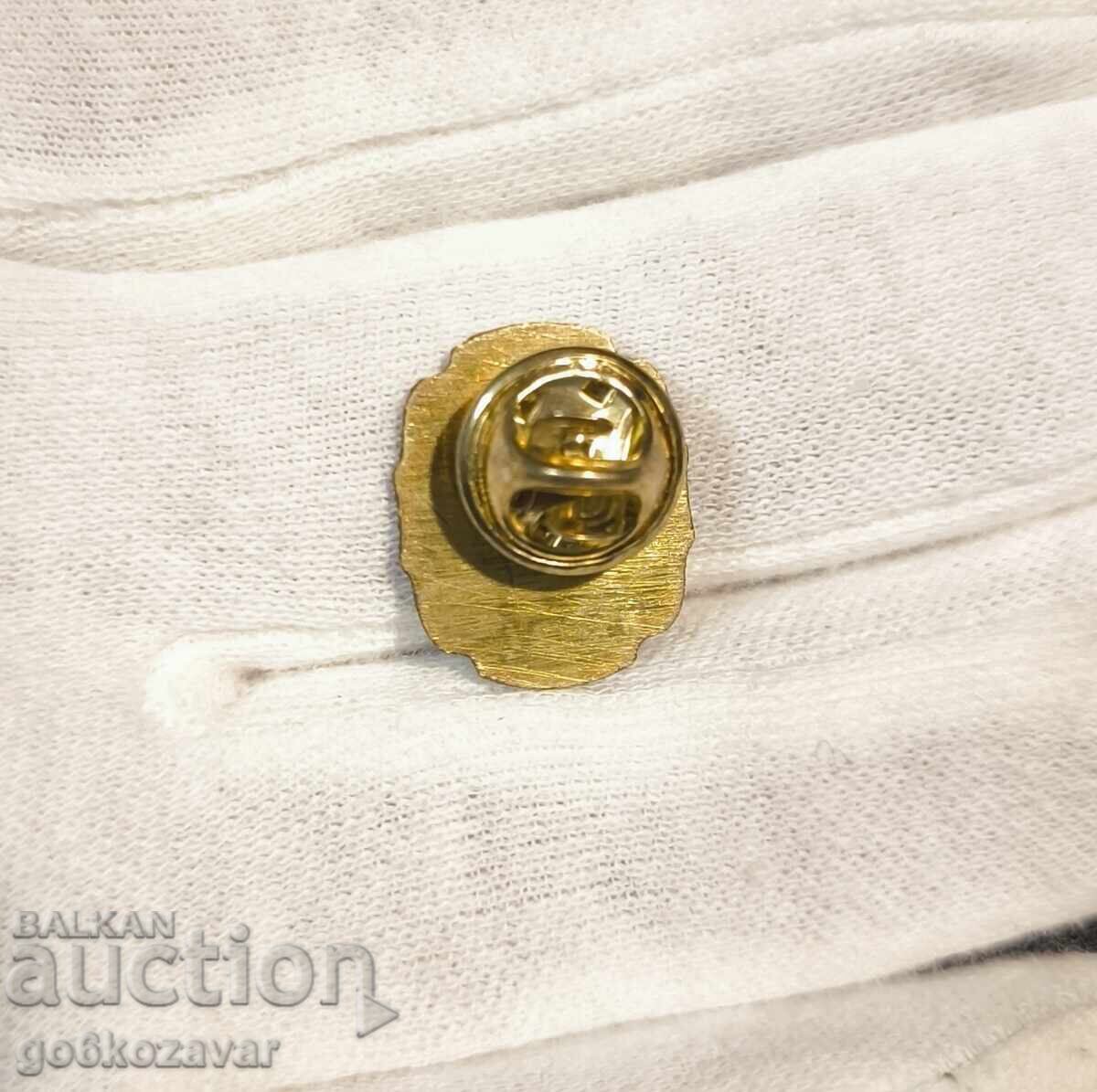 Μεταλλική πινακίδα, σήμα της Δίωξης Οργανωμένου Εγκλήματος Σπάνιο! - 5