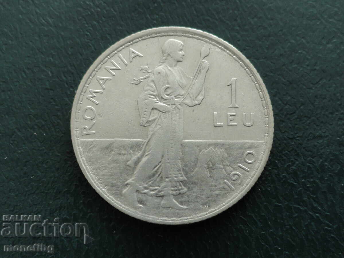 Romania 1910 - 1 Leu - 5 Romania 1910 - 1 Leu - 5