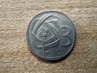 Cehoslovacia - 3 coroane (1965)