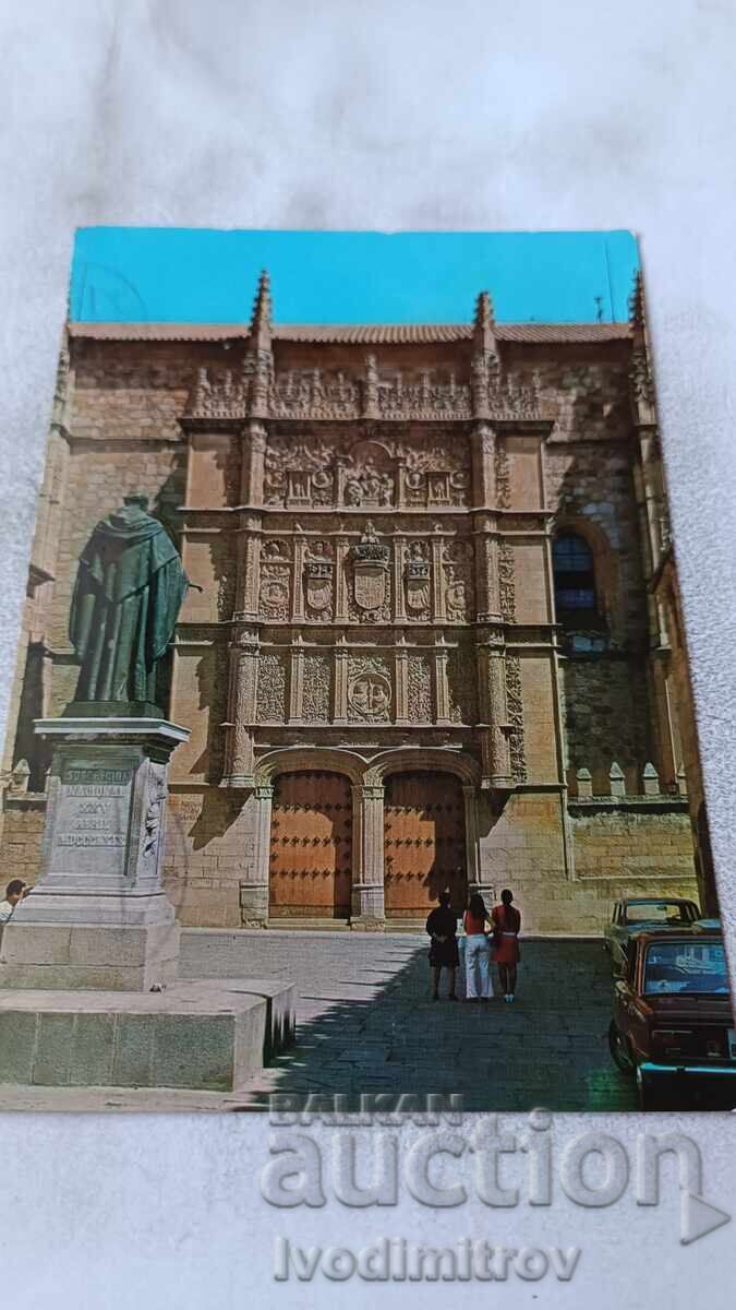 Postcard Salamanca University 1973