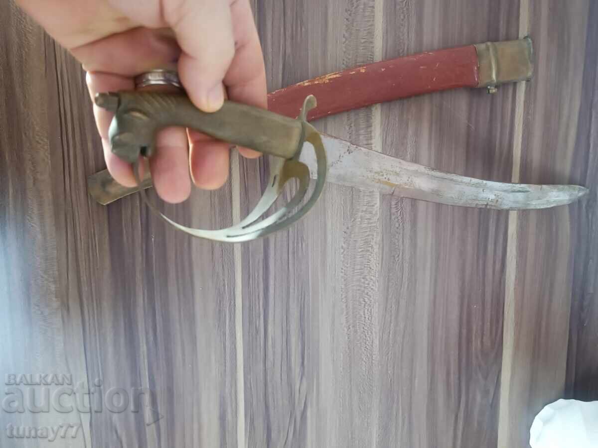 Old Indian saber with scabbard - 6 Old Indian saber with scabbard - 6