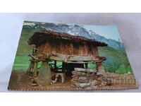 Postcard Asturias Typical Horreo 1973