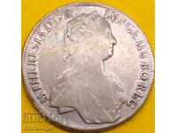 Thaler 1758 Austria Maria Theresa Hall Tyrol 27.62g RARE