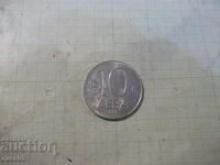 Coin "10 leva - 1992"