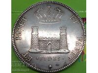 1 Thaler 1707 Italy Cosimo III de Medici Castle "Fides"