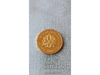 Bucățică de noroc aurită Crăciun Fericit An Nou Fericit Barză