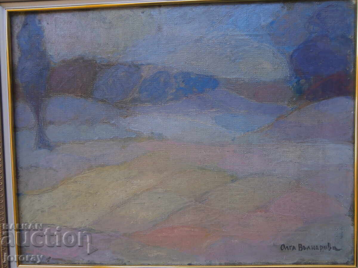 Τοπίο Όλγα Βαλναρόβα ελαιογραφία σε καμβά με τιμή 1500.00 BGN | € 766.94 Τοπίο Όλγα Βαλναρόβα ελαιογραφία σε καμβά με τιμή 1500.00 BGN | € 766.94