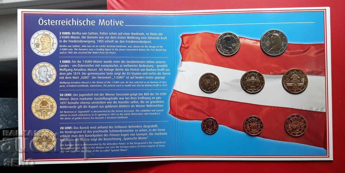 Αυστρία-ΣΕΤ 2002 από 8 ευρώνομισματα με τιμή 26.00 BGN | € 13.29 Αυστρία-ΣΕΤ 2002 από 8 ευρώνομισματα με τιμή 26.00 BGN | € 13.29