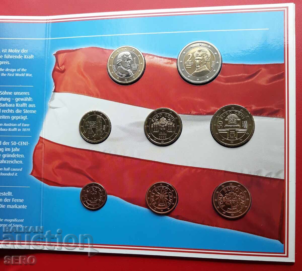 Δημοπρασία Αυστρία-ΣΕΤ 2002 από 8 ευρώνομισματα Δημοπρασία Αυστρία-ΣΕΤ 2002 από 8 ευρώνομισματα