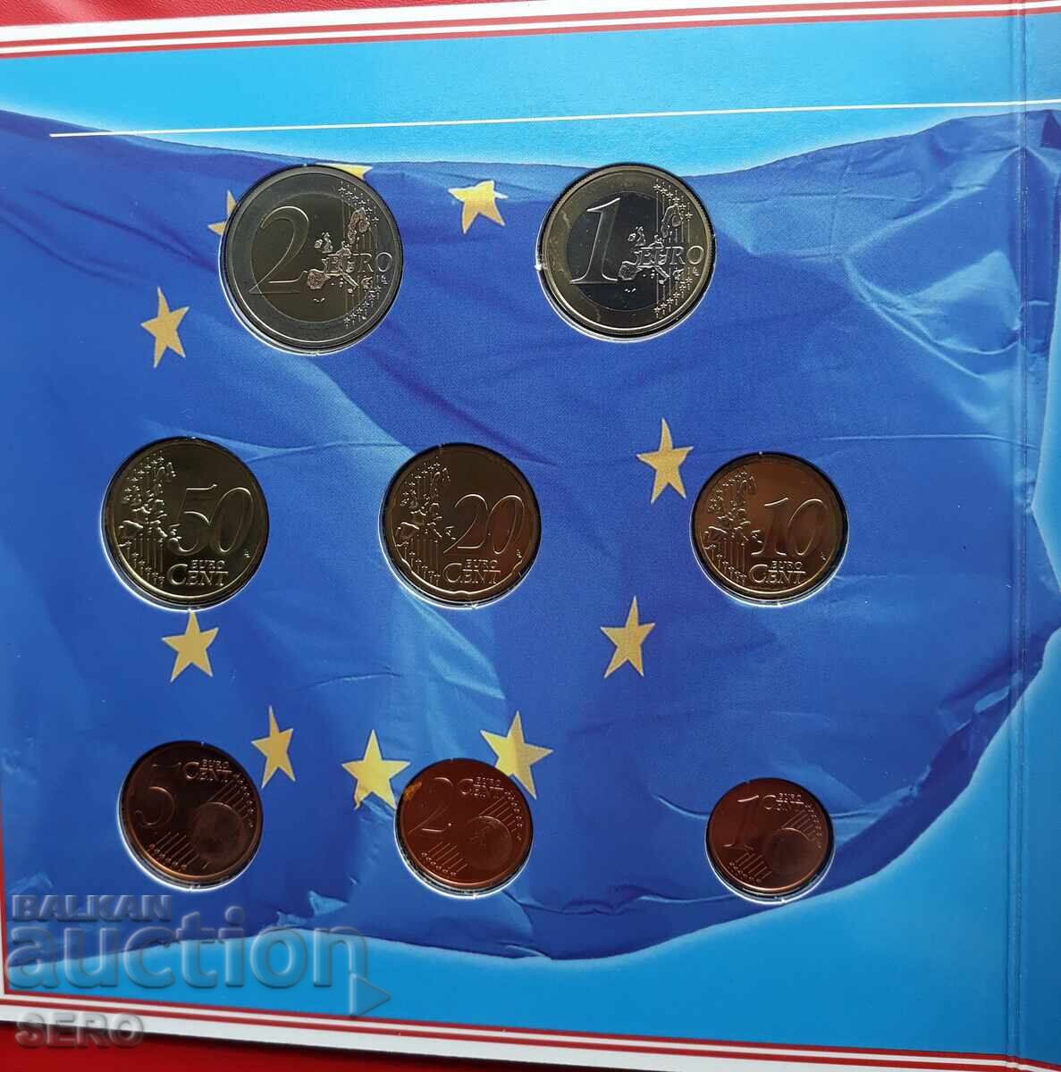 Αυστρία-ΣΕΤ 2002 από 8 ευρώνομισματα - 5 Αυστρία-ΣΕΤ 2002 από 8 ευρώνομισματα - 5