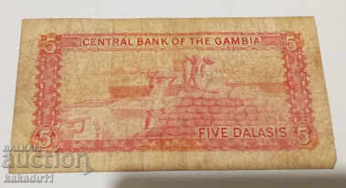 5 Gambian Dalasis with price 5.00 BGN | € 2.56 5 Gambian Dalasis with price 5.00 BGN | € 2.56