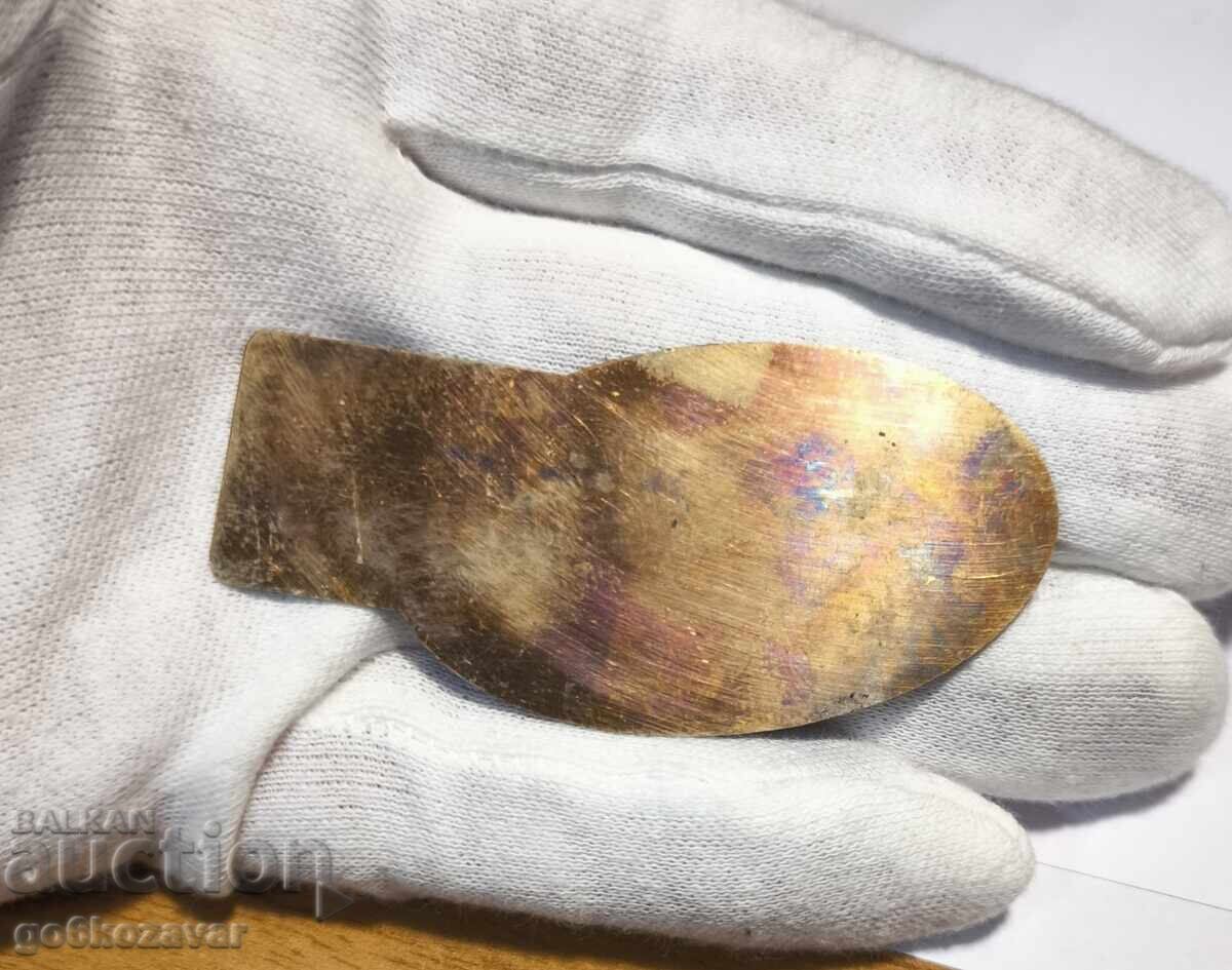 Метална табелка Булстрад с цена 5.00 лв. | € 2.56