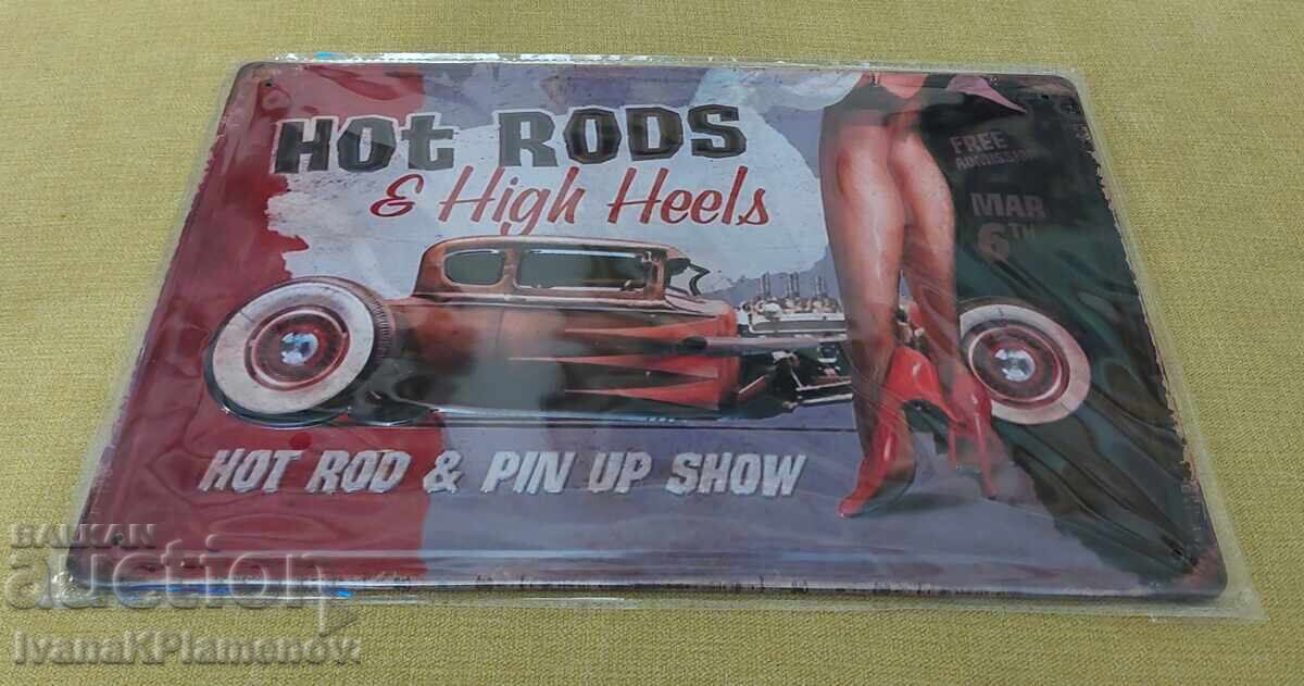 New metal sign for collectors with price 20.00 BGN | € 10.23