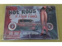 New metal sign for collectors