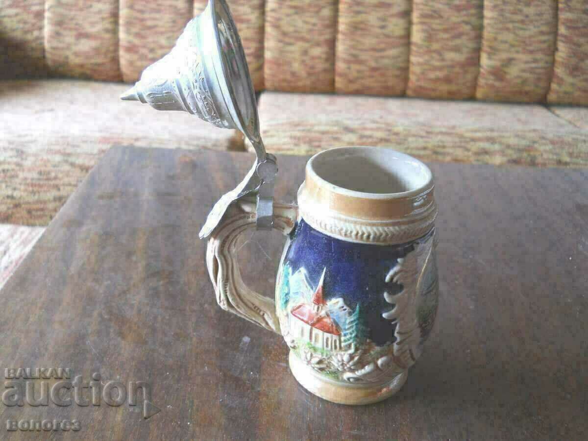 Ceramic Beer Mug "Original King" - Germany - 6