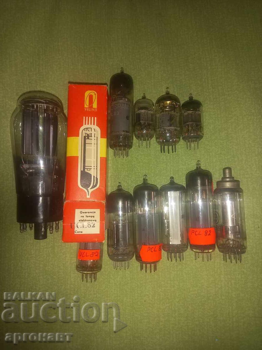 ΛΟΤ ραδιοσωλήνες, ραδιοσωλήνες διάφοροι / 11 - τεμάχια