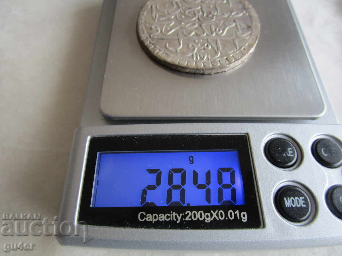 Аукцион ❌❌Турция, Мустафа III, 2 ЗОЛОТА, 1171/80, сребро 28.48 гр.❌❌
