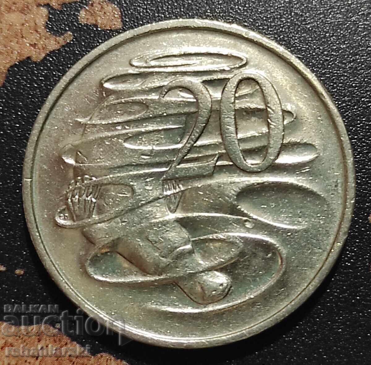 Монета Австралия 20 цента, 1994 Монета Австралия 20 цента, 1994