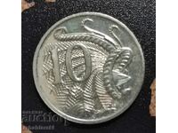 Монета Австралия 10 цента, 1999