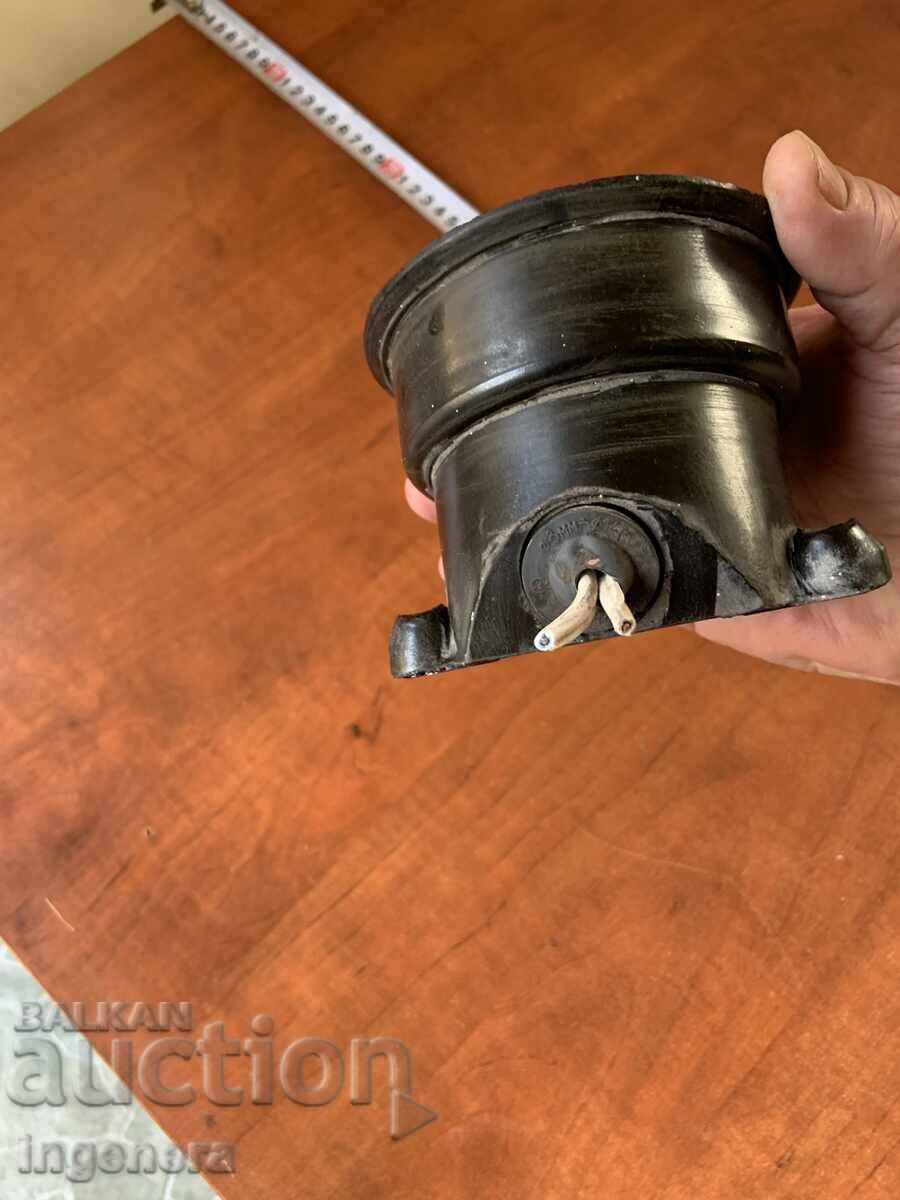 BAKELITE LAMP BASE, ANGLED, ANTIQUE with price 12.00 BGN | € 6.14 BAKELITE LAMP BASE, ANGLED, ANTIQUE with price 12.00 BGN | € 6.14