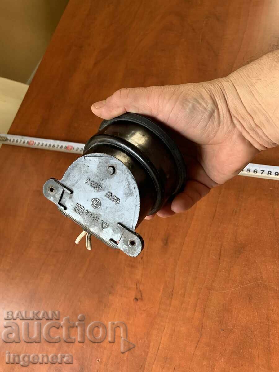 BAKELITE LAMP BASE, ANGLED, ANTIQUE - 6 BAKELITE LAMP BASE, ANGLED, ANTIQUE - 6