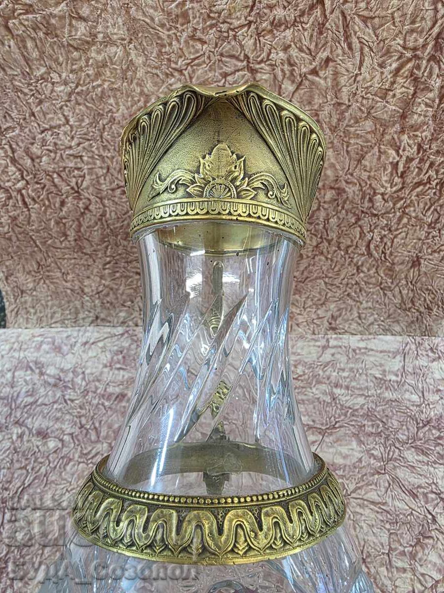 Auction  Crystal Decanter, 19th Century