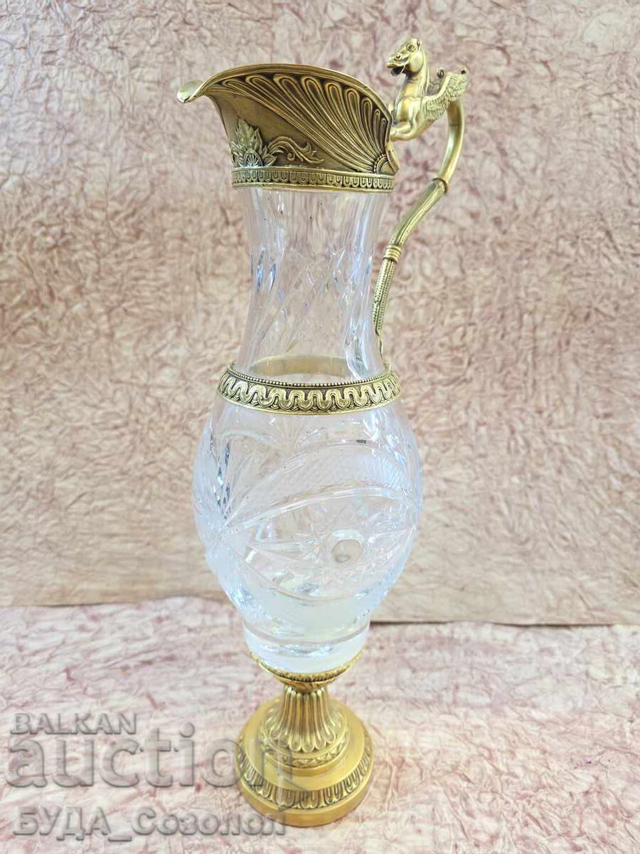 Crystal Decanter, 19th Century - 7