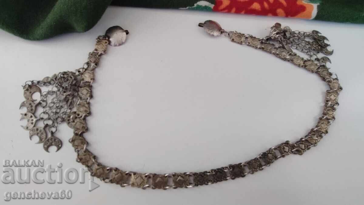 19th Century Revival jewelry, dog collar, chin strap, silver, sachan with price 200.00 BGN | € 102.26