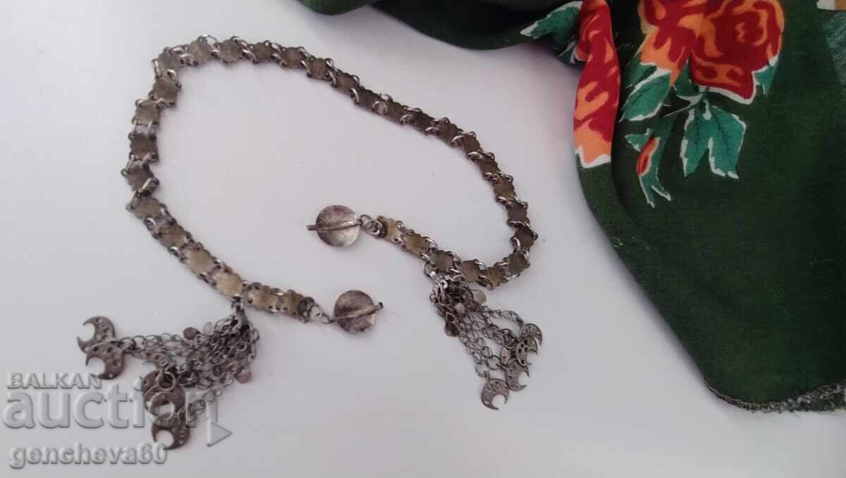 Auction  19th Century Revival jewelry, dog collar, chin strap, silver, sachan
