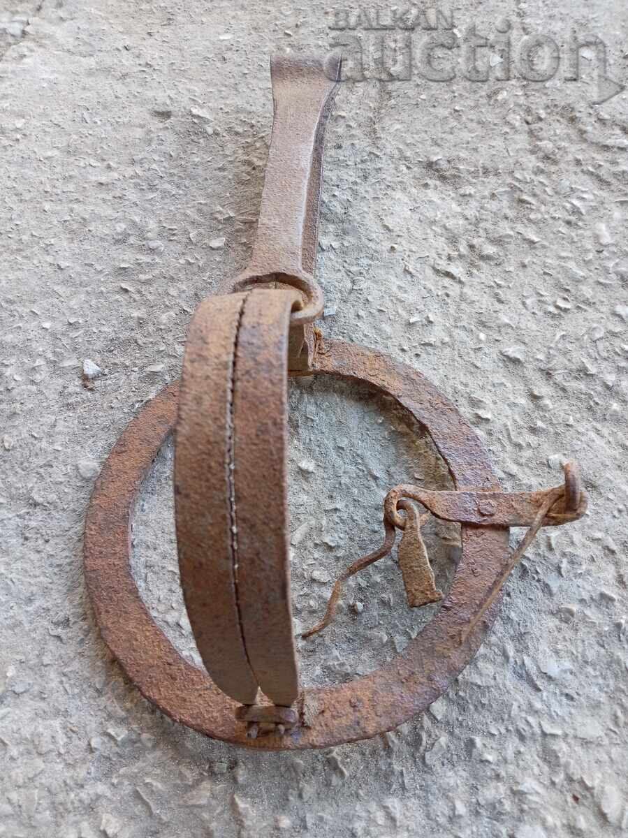 старинен кован капан за белки златки порове РАБОТЕЩ - 5