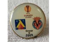 Ecuson pentru meciul Levski - Villarreal 2009 Liga Europa