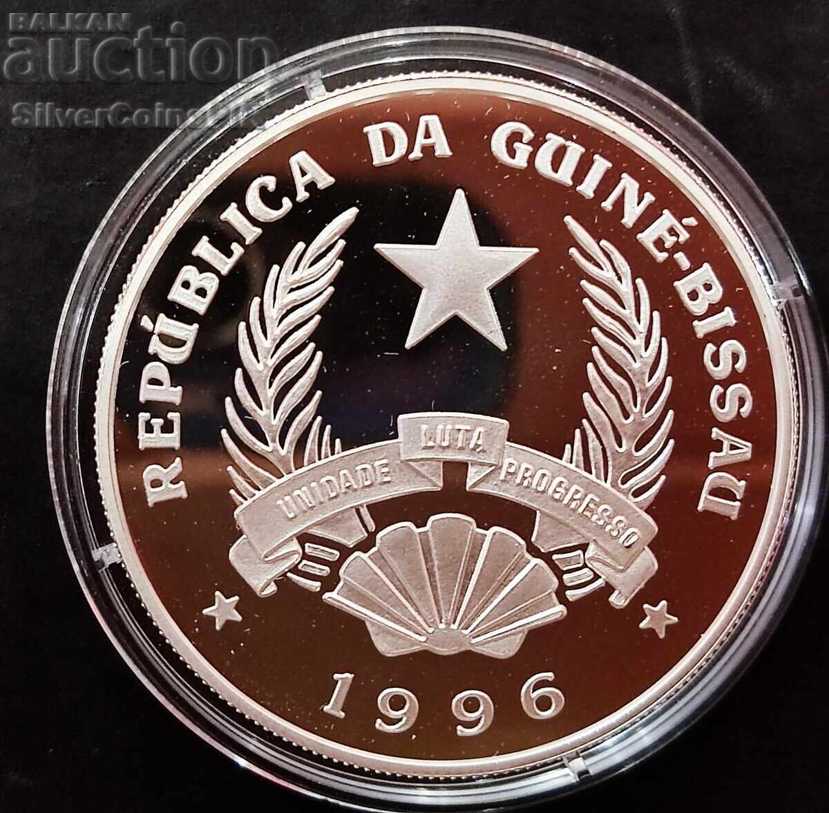 Auction Silver 50,000 Peso Ship 1996 Guinea-Bissau Auction Silver 50,000 Peso Ship 1996 Guinea-Bissau