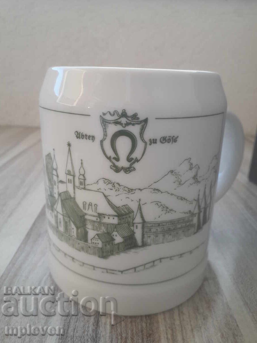 Delivery of Beer mug Austrian porcelain Delivery of Beer mug Austrian porcelain