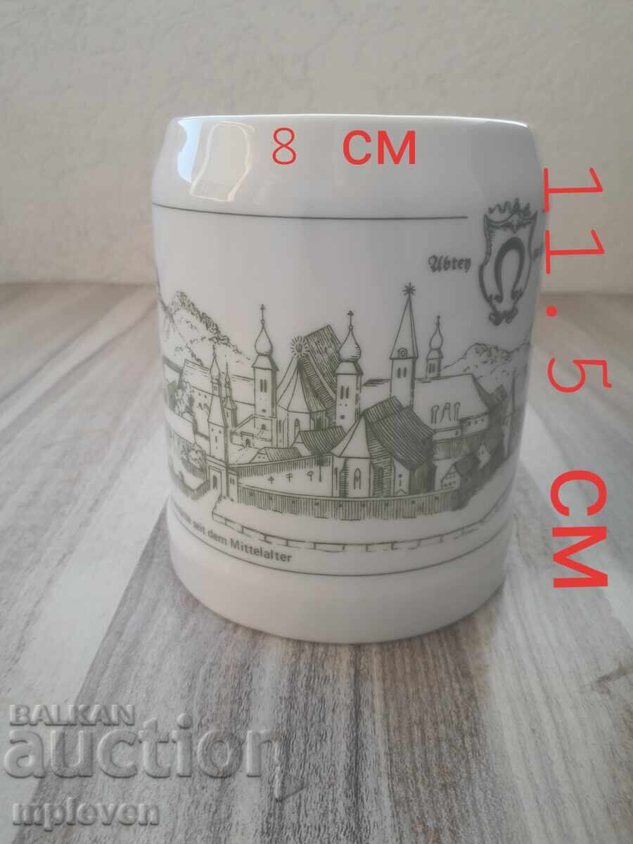 Beer mug Austrian porcelain - 6 Beer mug Austrian porcelain - 6